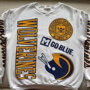 Vintage University of Michigan Wolverines Sweatshirt